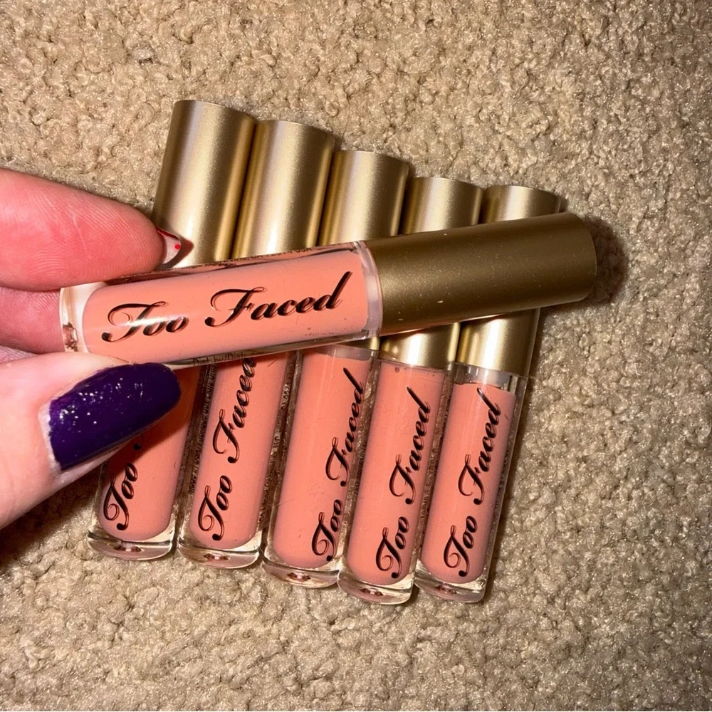NEW Too Faced Travel Size in Beautiful neutral color soft peachy - Naked Dolly.